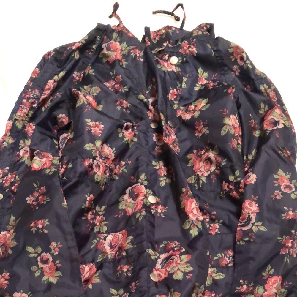 Floral Raincoat